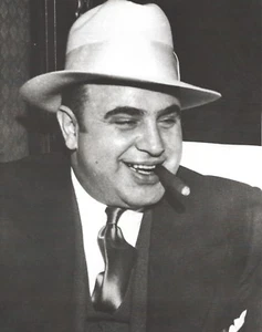 AL CAPONE 8X10 PHOTO MAFIA ORGANIZED CRIME MOB MOBSTER PICTURE - Picture 1 of 1
