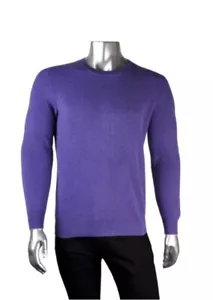 $2,650 NWT Brunello Cucinelli Ribbed 100% Cashmere Crewneck Sweater Size 2XL 56 - Picture 1 of 5