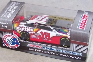 KYLE BUSCH 2020 SKITTLES DIPS 1/64 ACTION DIECAST TOYOTA CAMRY CAR - Picture 1 of 3