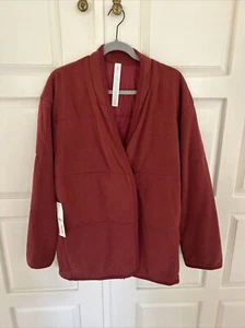 NEW! RARE Lululemon Lab Women's Rappu Reversible Wrap Size 10 in Zesty Autumn - Picture 1 of 9
