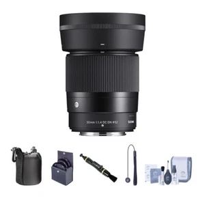 Sigma 30mm f/1.4 DC DN Contemporary Lens for Nikon Z with Essential Kit - Picture 1 of 11