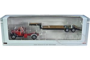 INTERNATIONAL KB-8 TRUCK W/ LOWBOY TRAILER RED 1/50 DIECAST BY SPECCAST 39510 - Picture 1 of 6