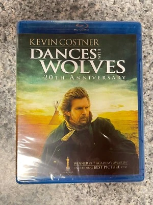 Dances With Wolves (Blu-ray, 1990) 20th Anniversary Edition - New/Sealed - Image 1 of 2