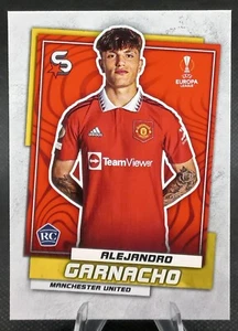 2022-23 Topps UEFA Club Competitions Superstars  #172 - Alejandro Garnacho - Bild 1 von 2