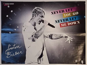 Justin Bieber / Julien Bam 2017 BRAVO German XL Poster VERY RARE 55 x 41 cm - Picture 1 of 2