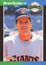 1989 Donruss #217 Brett Butler San Francisco Giants