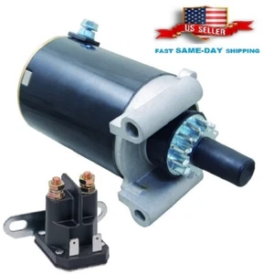 Solenoide de arranque y relé para John Deere L110 LA125 LT133 SST15 Scotts S1642 - Imagen 1 de 8