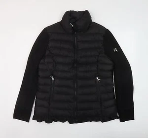Betsey Johnson Womens Black Jacket Size L Zip - Picture 1 of 10