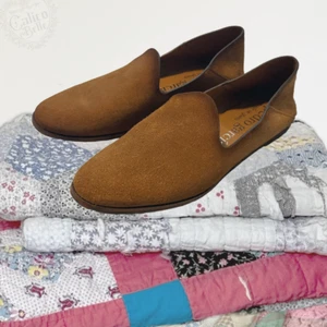 Pedro Garcia Spanien Yoshi Wildleder Leder braun Loafer flache Schuhe Größe 38,5 8 8,5 - Bild 1 von 10