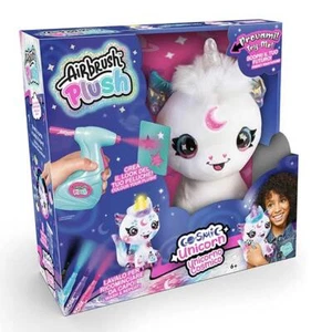 AIRBRUSH PLUSH COSMIC UNICORN 32X30X11 - Foto 1 di 1