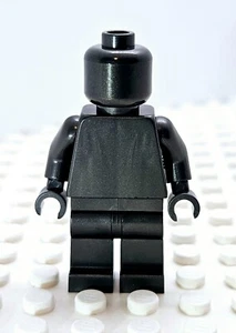 Lego PLAIN PEARL DARK GRAY Monochrome MINIFIG NEW with Pearl Dark Gray Hands - Bild 1 von 2
