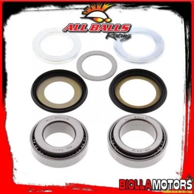 22-1011 KIT CUSCINETTI DI STERZO Honda CJ360T 360cc 1977- ALL BALLS Foto 1 de 4