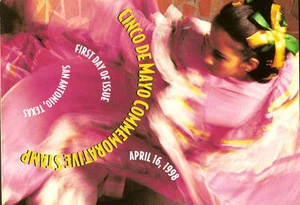 #3203 FD Program 32c Cinco de Mayo Stamp - Picture 1 of 1