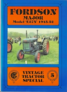 Vintage Tractor Special No 5 - Fordson Major Model 'E27N' 1945-52 - Foto 1 di 7