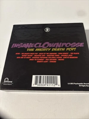 Icp Insane Clown Posse The Mighty Death Pop CD 2-Disc Black Box Set Freaky Tales - Image 1 of 4