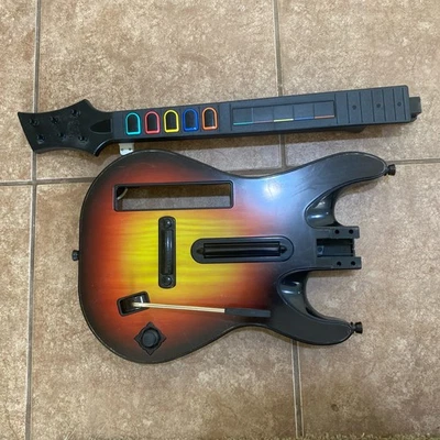 Guitar Hero 95455.805 Sunburst Guitar (Nintendo Wii) No Strap Or Cover *Tested - Image 1 of 4
