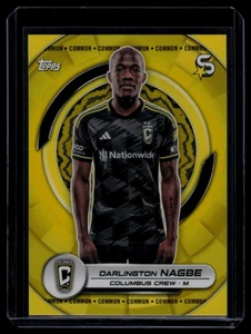 Darlington Nagbe 2024 Topps MLS Superstars Yellow Common #115 Columbus Crew - Picture 1 of 2