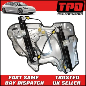 NUEVO regulador y panel ventana trasera derecha Tesla Model 3 2017-2023 - Imagen 1 de 4