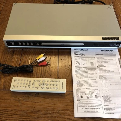 Reproductor de DVD/CD Magnavox MWD7006 con control remoto - Probado funciona - Salida S-Video - 2006 Foto 1 de 4