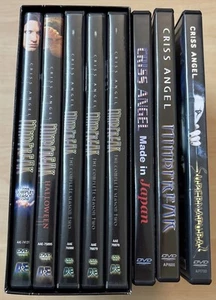 Criss Angel DVD Lot Mindfreak Season 1-2 Halloween Made In Japan Supernatural VG - Picture 1 of 14