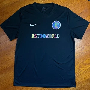 Nike Dri-FIT Astroworld Wish You Were Here After 2018 Tour Black XL Travis Scott - Picture 1 of 7