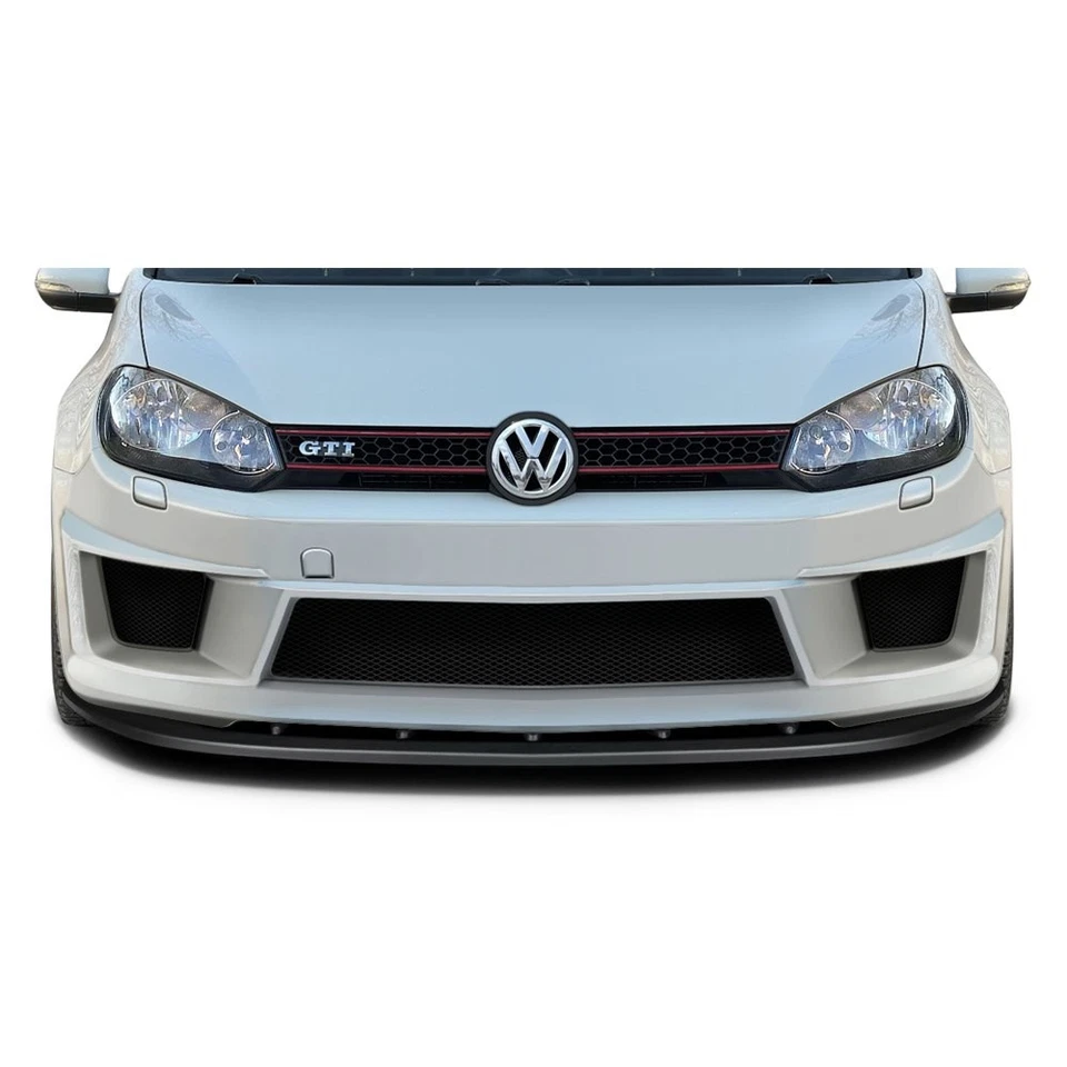 For Volkswagen GTI 10-14 Front Bumper Lip Spoiler Air Dam R400 Look Style - Изображение 1 из 4