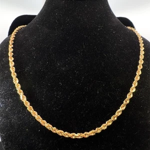 Cadena cuerda 20" oro amarillo 14K 2,0 mm ancho 7,5 gramos (WCP034328) - Imagen 1 de 5