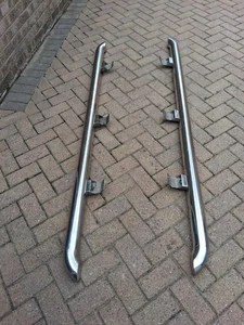 Sidebars Vw Amarok 2010-2017 Would Fit Other Vehicles Using Universal Fittings - Picture 1 of 4