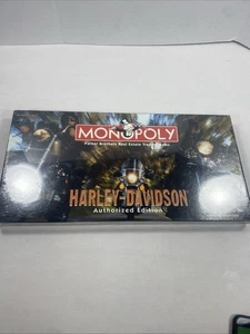 Vintage 1997 Harley-Davidson Monopoly Authorized Edition Brettspiel|Neu/Versiegelt - Bild 1 von 8