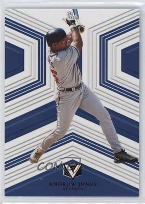 2023 Panini Chronicles Vertex Red /100 Andruw Jones #4 - Image 1 of 2