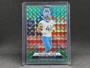 2024 Panini Mosaic - National Pride Josh Hines-Allen #268 Green Mosaic Prizm - Picture 1 of 2