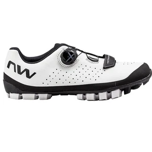 New Northwave HAMMER PLUS MTB Shoes Light Grey/Black 45 Pair - Picture 1 of 3