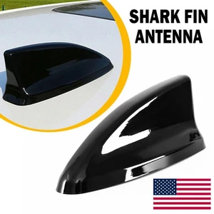Gloss Black Shark Fin Antenna Decorative Cover For Honda Civic 11th 2022-23 New - Picture 1 of 11