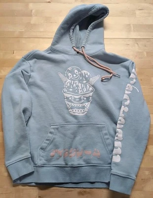 Ice Cream Men Bow Tie Hoodie (blue) Men's Small - Image 1 of 4