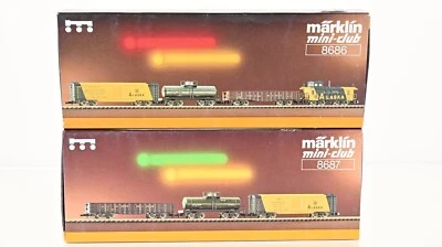 Marklin 8686 8687 Alaska Fright Car sets Z scale - Image 1 of 3