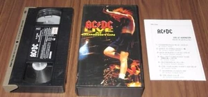 PROMO! $0 SHIP! Japan OFFICIAL VHS video tape NTSC - AC/DC Live At Donnington - Picture 1 of 2
