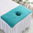 40*80 cm table de massage beauté SPA serviette faciale planchée avec lit trou bandana