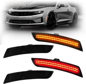 Luces de señalización delanteras tiras de lámpara dobles, luces de marcador lateral delanteras y traseras compatibles - Imagen 1 de 13