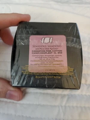 NEW BeautiControl Sensuous Shadows CL 8940 CARNATION PINK COTTON CANDY EGGPLANT - Image 1 of 2