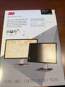 NEW 3M Privacy Filter for 19.0" Standard Monitor (5:4) PF190C4B FREE SHIP - Picture 1 of 1