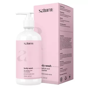 Saturn by GHC 2% Salicylic Acid Body Wash for Women With Niacinamide 250Ml - Picture 1 of 6
