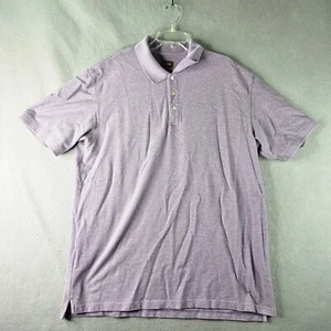 Foundry Polo Shirt 2XLT Tall Purple Baggy Oversized Basic Preppy Casual - Picture 1 of 7