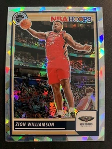 2023-24 Panini NBA Hoops Premium Stock - Ice Prizm #270 - Zion Williamson - Foto 1 di 2