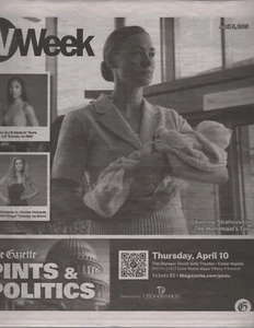 TV Week Magazine April 5 2025 Yvonne Strahovski The Handmaid's Tale Molly Yeh - Picture 1 of 3
