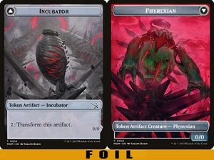1x MTG - INCUBATOR \\ PHYREXIAN TOKEN #16/18 - FOIL - March-Machines - Picture 1 of 1