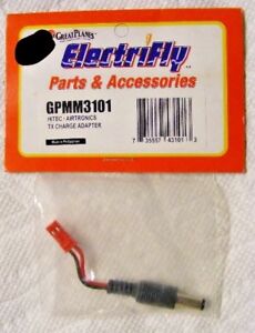 ELECTRIFLY #GPMM3101 ElectriFly HITEC / AIRTRONICS TX Charger Adapter
