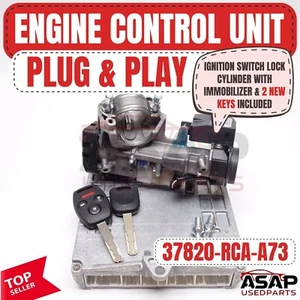 📌 PLUG & PLAY ECM ECU 3.0L V6 AT HONDA ACCORD 2003-2004 37820-RCA-A73 📌 - Picture 1 of 11