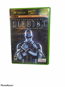 Chronicles of Riddick: Escape From Butcher Bay (Xbox Original) Includes Manual - Picture 1 of 3