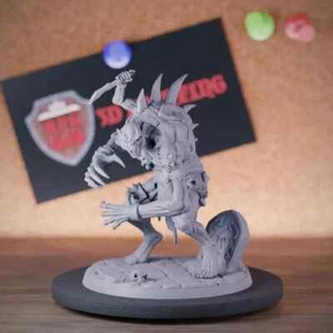 Flesh Eater Miniatura Dnd Zombie Dungeons and Dragons Mini DnD 5e TTRPG - Imagen 1 de 8