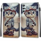 per Cover Samsung Galaxy A34 5G - Custodia in Pelle di Qualità Superiore Prot...